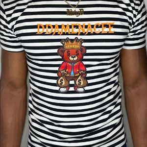 Teddy Striped Tshirt